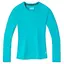 Термокофта Smart Wool Women's Merino 250 Baselayer Crew Boxed Capri Blue Heather XS (1033-SW SW016370.382-XS) - миниатюра 1