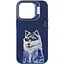 Чохол Epik TPU+PC Friends для Apple iPhone 15, 6.1 Blue Wolf - мініатюра 2