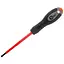 Отвертка диэлектрическая плоская шлицевая Intertool SL4 х 100 мм 1000 В VT-3205 - миниатюра 1