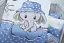 Комплект постільної білизни в ліжечко Tag Tekstil Sweet sleeper blue для немовлят Слоненя (блакитний) - мініатюра 3