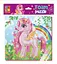 Пазлы мягкие Розовый единорог, 22x23 см (укр) - миниатюра 1