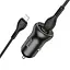 Адаптер автомобильный HOCO Type-C to Lightning Cable Smooth Road Car Charger NZ5 30W Black - миниатюра 5