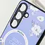 TPU+PC чехол Epik Secret Garden with MagFit для Samsung Galaxy S24 Lilac - миниатюра 6