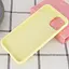 Чохол Epik Silicone Case Full Protective AA для Apple iPhone 11 Pro 5.8 Жовтий/Mellow Yellow - мініатюра 3