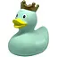 Уточка FunnyDucks Тиффани в короне бирюзовая (1927) - миниатюра 1