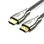 Кабель HDMI - HDMI Ugreen HD131 Carbon Fiber Zinc Alloy 3 метри сірий - мініатюра 1