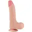 Фалоімітатор Sliding-Skin Dual Layer Dong 8.5'' 22 см тілесний - мініатюра 1