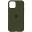 Чохол Silicone Case Full Protective (AA) для Apple iPhone 11 Pro Max (6.5) Зелений / Dark Olive - мініатюра 1