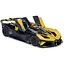 Автомодель Bburago Bugatti Bolide 1:18 черно-желтая (18-11047 YL) - миниатюра 4
