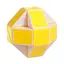 Змійка Рубіка Smart Cube біло-жовта (SCT405) - мініатюра 1