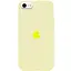 Чехол Epik Silicone Case Full Protective AA для Apple iPhone SE 2020/7/8 4.7 Желтый/Mellow Yellow - миниатюра 1