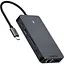 USB-хаб Rapoo USB-C хаб UCM-2004, 8 в 1, черный (UCM-2004) - миниатюра 2