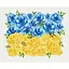 Картина за номерами Квітучий прапор Світлана Драб Brushme 40x50 см кольорова 000276534 - мініатюра 1