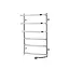 Полотенцесушитель электрический Kroner Каскад дуга ДKДER 800x500/6 ER CV026143, Хром, Правое - миниатюра 1