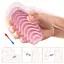 Мастурбатор яйце Pretty Love Passionate Double Sided Egg рожевий - мініатюра 8