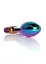 Анальна пробка Jewellery Multicolour Plug Clear L 10.5 см (мульті) - мініатюра 3