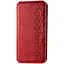 Шкіряний чохол-книжка GETMAN Cubic (PU) для Xiaomi Redmi Note 9s / Note 9 Pro / Note 9 Pro Max Червоний - мініатюра 1