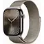 Смарт-годинник Apple Watch Series 10 GPS + Cellular 46mm Natural Titanium Case w. Natural Milanese Loop - M/L (MWYC3) - мініатюра 1