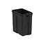 Відро для сміття Koer TC-010206-07 з плавним закриттям прямокутне 6 л сірий (KR5596)  - мініатюра 3