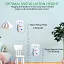 Ультразвуковий відлякувач шкідників Pest Repeller Ultrasonic Pest Repeller, 6 шт - мініатюра 3