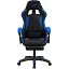 Геймерское кресло GT Racer черное с синим (X-2324 Fabric Black/Blue) - миниатюра 1