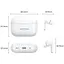 Навушники TWS Vention Elf Earbuds ECHO LITE E11 White - мініатюра 3