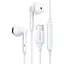 Наушники Ugreen с микрофоном красный Earphones with Type-C белые (60700) - миниатюра 1