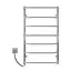 Электрический полотенцесушитель Kosser Микс 800x500/7 ЕL рег. ДМ07EL, Хром, Левое - миниатюра 2