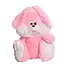 Зайчик сидячий Alina 110 см розовый - миниатюра 3