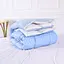 Ковдра пухова MirSon Karmen №1861 Bio-Blue 50% пух king size 240x220 блакитна (2200003014884) - мініатюра 4