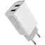 Зарядное устройство ColorWay AutoID (2USBx2.1A) White (CW-CHS015-WT) - миниатюра 1