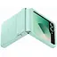 Кожаный чехол Epik Leather Case AAA для Samsung Galaxy Z Flip6 Turquoise - миниатюра 5