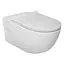 Унитаз подвесной Roca Meridian Rimless A34H240000 с сидением Soft Close, Белый - миниатюра 1