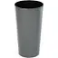Вазон Lamela 14 см з вкладкою антрацит (000022765) - мініатюра 1