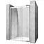 Душевые двери Rea Wiktor REA-K0548, прозрачный, хром - миниатюра 1