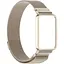 Ремінець-бампер DK Xiaomi Mi Band 7 Pro Metal Milanese Loop Magnetic (ivory) - мініатюра 1