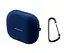 Чохол-накладка DK для Samsung Galaxy Buds 3/3 Pro (R530/R630) | Silicone Candy Friendly карабін (dark - мініатюра 2