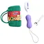Виброяйцо Inny Motion Love Balls Jivy 8.3 см фиолетовый - миниатюра 1