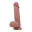 Фалоімітатор Baile Sliding Skin Bendable 8.1'' 20.6 см коричневий - мініатюра 3
