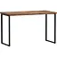 Стіл прямий лофт ОП-151 Orange-Line 1200х600х750 Чорний/Дуб Бароко рістретто - мініатюра 1