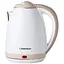 Электрочайник Liberton LEK-6802, белый/бежевый, 1500W, 1.8л, дисковый, нержавеющая сталь/пластик, индикатор уровня воды, защита от - миниатюра 1