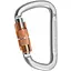 Карабін Rock Empire Carabiner Steel D-KL-3T Dark Steel (1053-ZRC035.000+0000W0016) - мініатюра 1