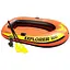 Двомісний надувний човен Intex Explorer Pro 300 Set 58358 весла, ручний насос, 3-камерний 244х117 см - мініатюра 1