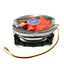 Кулер процессорный Voltronic Am2 /Am3/FM1/FM2 80-mm, 3-pin, Orange - миниатюра 1