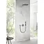 Верхний душ с душевым кронштейном 430 мм, 2 режима струи Grohe Rainshower 310 SmartActive 26475AL0, Графит - миниатюра 2
