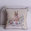 Подушка Прованс Очарование Зайчиха гобелен 45х45 см (44282) - миниатюра 3