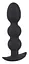 Анальна пробка Orion Black Velvets Heavy Beads 13.3 см (чорний) - мініатюра 4