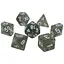 Набір кубиків Glitter 7 Dice Set - Grey , 7 шт. (g7dglit14) - мініатюра 1