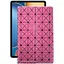 Чехол StatusCASE из экокожи для планшета Honor Tablet V7 Розовый ромб - миниатюра 1
