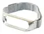 Ремешок металлический на магните для Xiaomi Mi Band 5/6 Metal Melanese Loop, серебристый - миниатюра 1